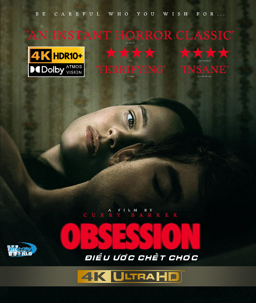 4KUHD-1104.Obsession  2026 LỜI ƯỚC CHẾT CHÓC  4K66G  (TRUE- HD 7.1 DOLBY ATMOS - DOLBY VISION) USA